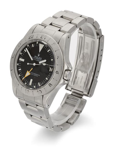 Rolex explorer dual time watch